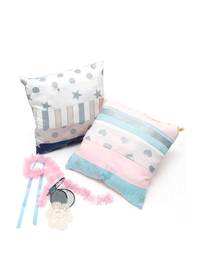 Wachstuch Streifen grau silber Wachstuch Streifen grau silber