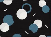 Wachstuch Punkte schwarz Wachstuch Punkte schwarz