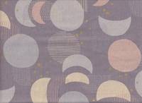 Wachstuch Moon & Star lavender Wachstuch Moon & Star lavender
