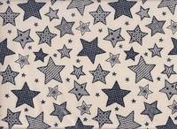 Wachstuch Sterne natur Wachstuch Sterne natur