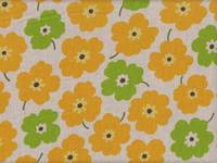 Wachstuch Simple Flower yellow Wachstuch Simple Flower yellow