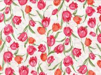 Wachstuch Tulpen rot Wachstuch Tulpen rot