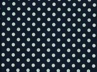 Wachstuch Glitzer Punkte navy Wachstuch Glitzer Punkte navy