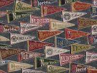 Wachstuch Pennant Wachstuch Pennant