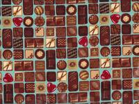 Wachstuch Sweet chocolate Wachstuch Sweet chocolate