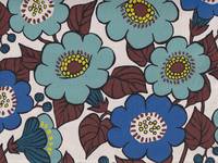 Wachstuch Jambo - Flower blue Wachstuch Jambo - Flower blue