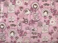 Wachstuch Bakery pink Wachstuch Bakery pink