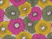 Wachstuch Scrunchie flower pink Wachstuch Scrunchie flower pink
