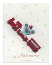 Puti de Pome - Teddy im Zug Puti de Pome - Teddy im Zug
