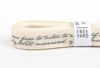 Cotton ribbon - 24 Lettering Cotton ribbon - 24 Lettering