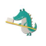 Puti de Pome - Krokodil putzt Zähne